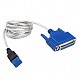 Cable Paralelo a USB a Paralelo Macho 