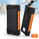 Cargador Solar Portatil Levin 10000 mah USB Linterna Brujul 