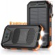 Power Bank Solar Portatil 36800 Mah Usb Linterna Brujula