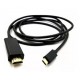 Cable HDMI a Ficha Tipo C
